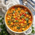 One Pan Tofu Coconut Curry Recipe