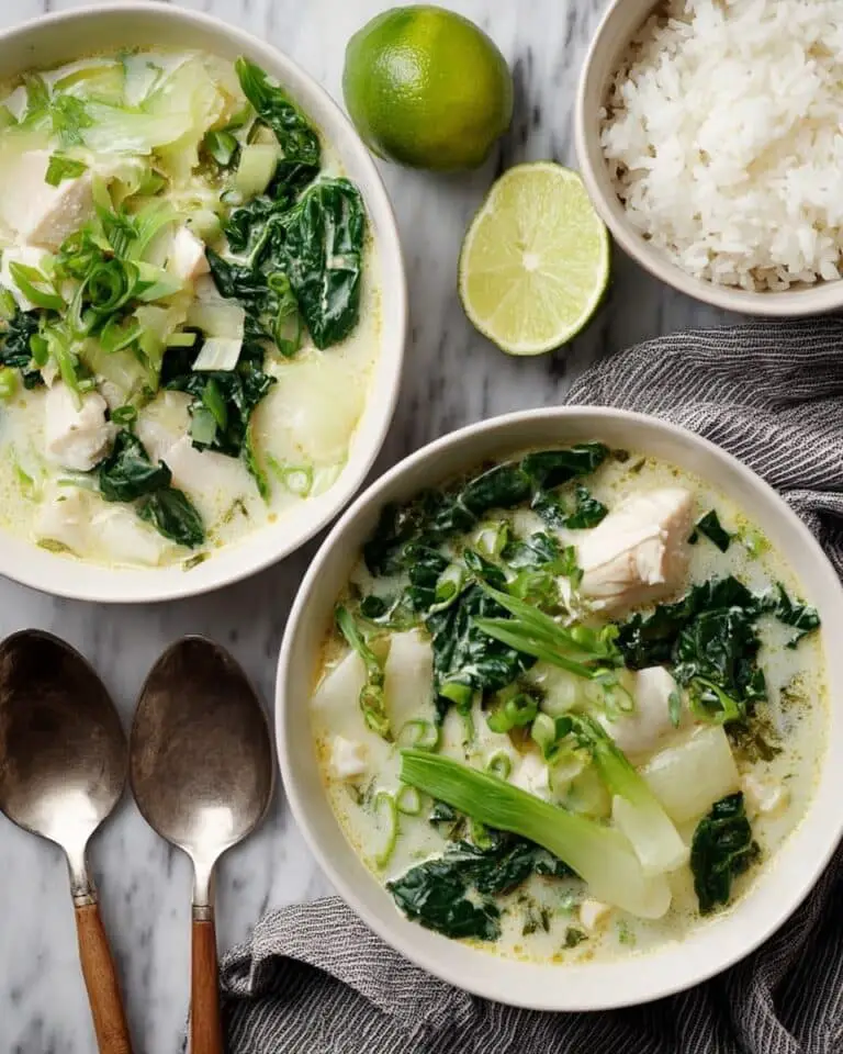 Coconut Fish Stew With Ginger and Greens Recipe