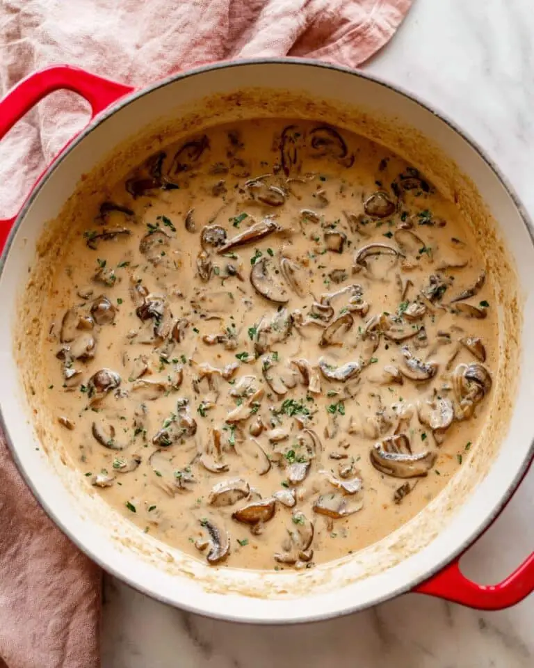Quick Mushroom Stroganoff Recipe
