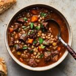 Beef & Barley Soup Recipe