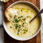Creamy Potato Leek Soup Recipe