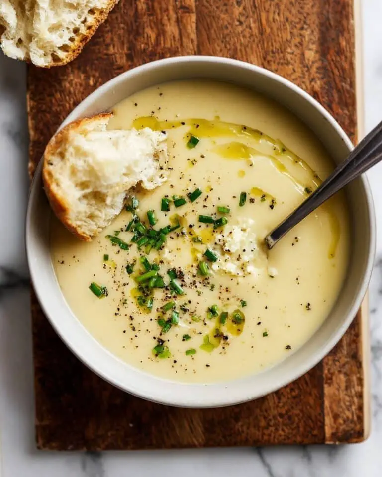 Creamy Potato Leek Soup Recipe
