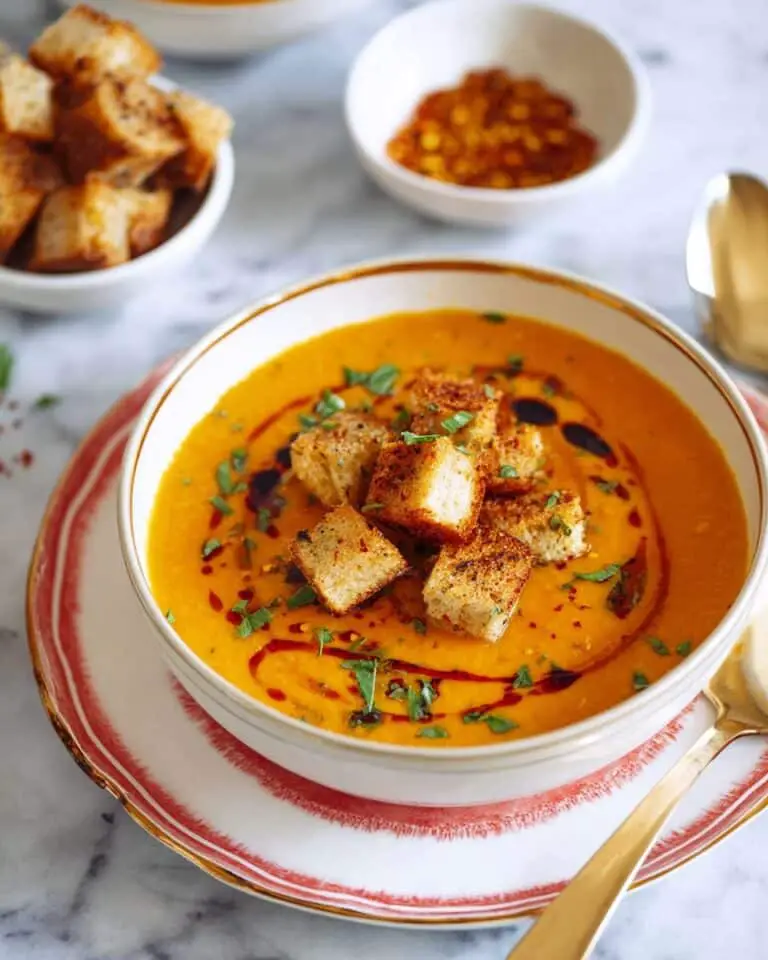 Turkish Red Lentil Soup Recipe