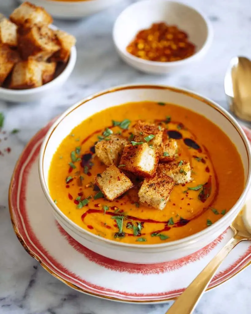 Turkish Red Lentil Soup Recipe