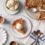 Homemade Vegan Apple Crumble Pie Recipe