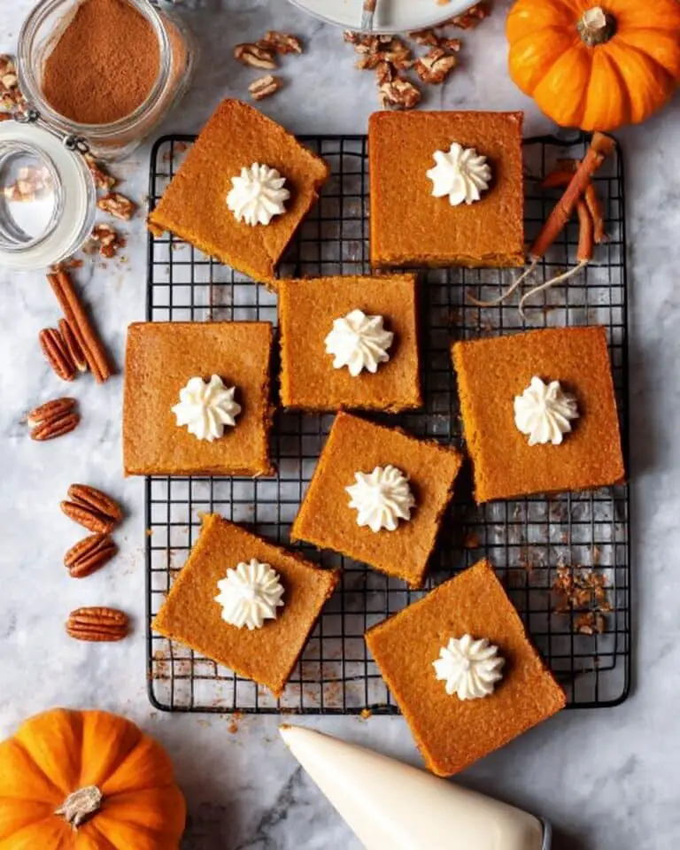 Brown Butter Pecan Pumpkin Pie Bars Recipe