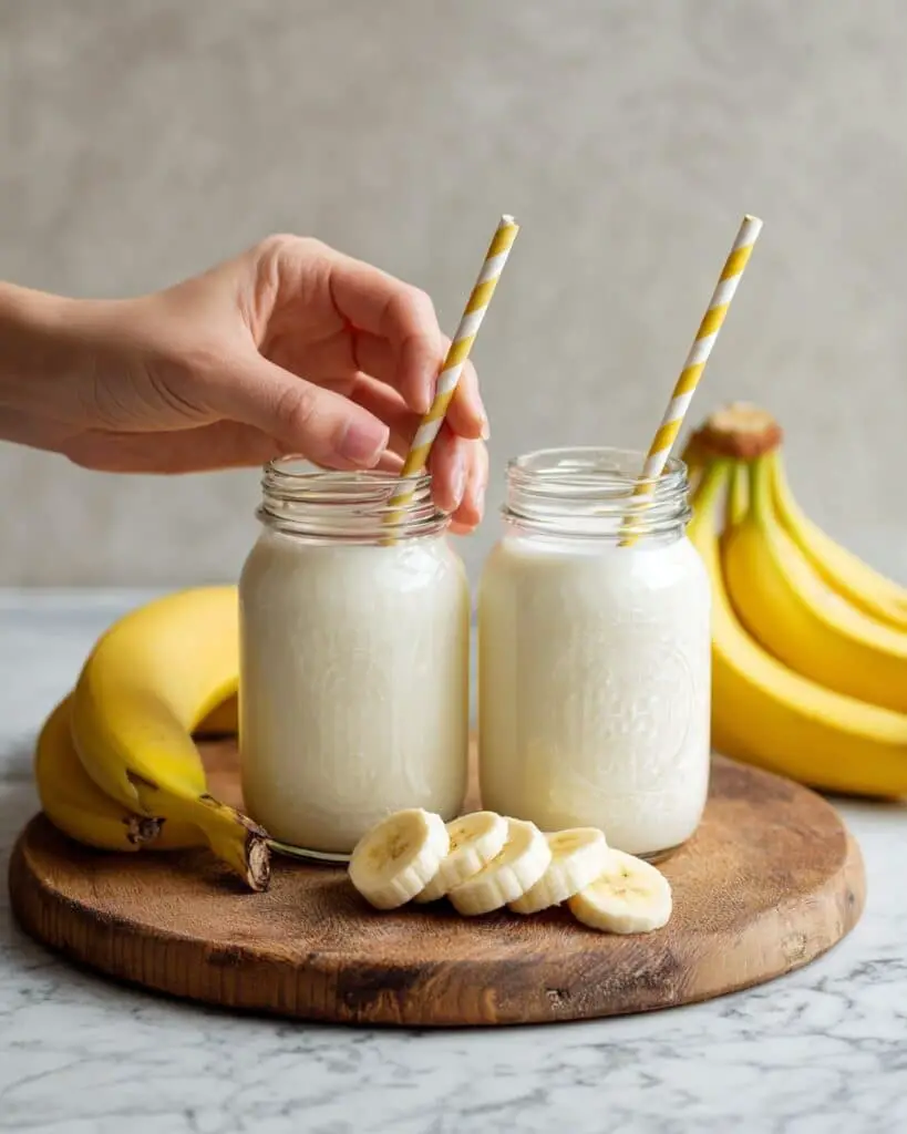 Korean Banana Milk Recipe