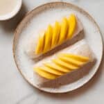 Mango Sticky Rice Rolls with Coconut Dipping Sauce Recipe