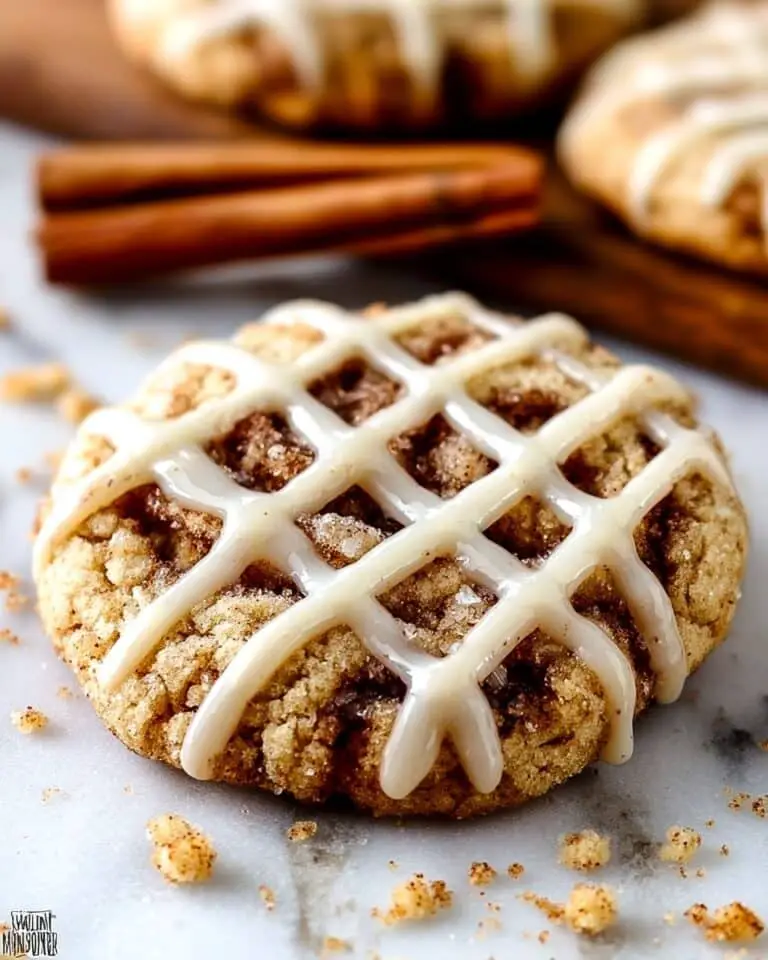 Gluten-Free Cinnamon Roll Cookies with Dairy-Free Glaze Recipe