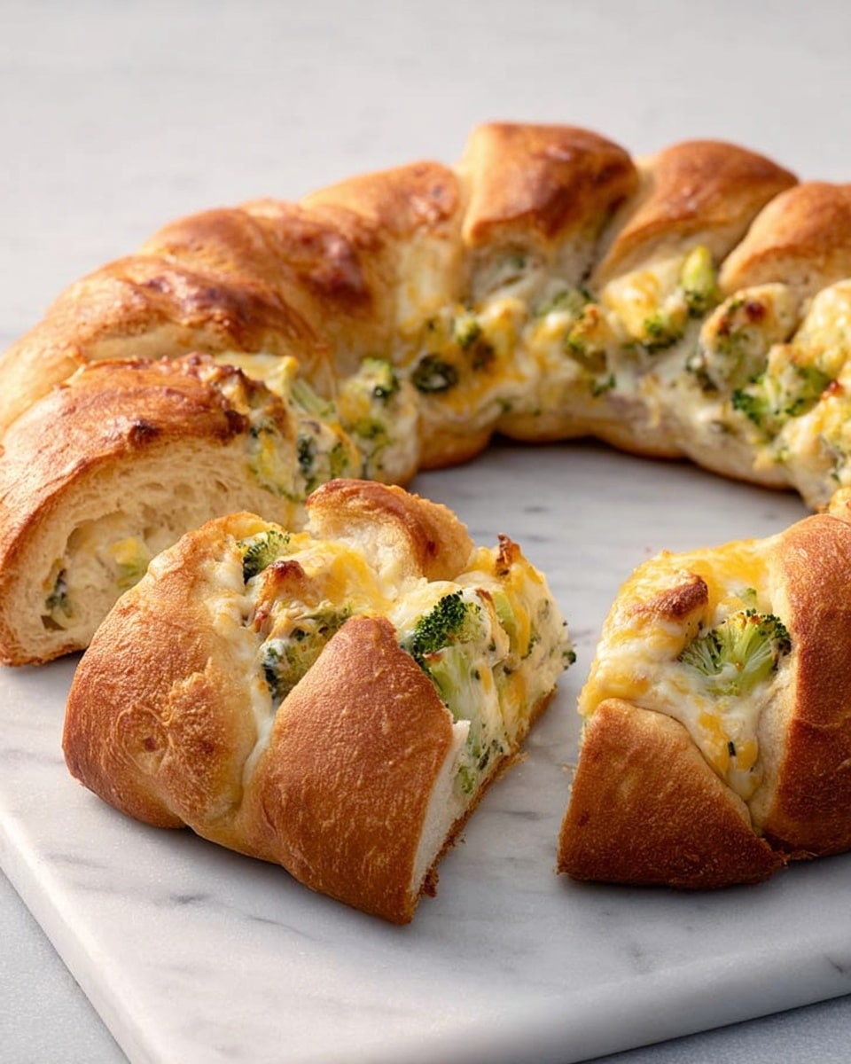 Chicken Ring Crescent Wreath: Delicious Festive Appetizer