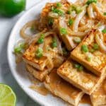 Spicy Tofu with Coconut Lime Sauce Recipe