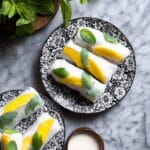 Thai Mango Sticky Rice Summer Rolls Recipe