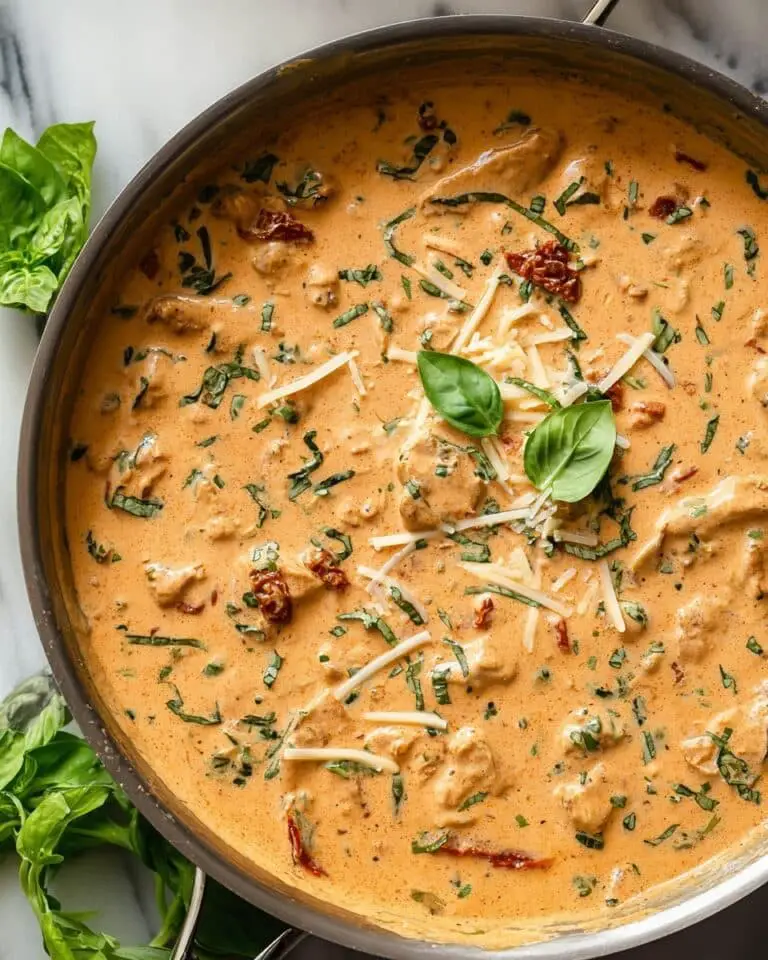Marry Me Tofu with Sun-Dried Tomato and Spinach Cream Sauce Recipe