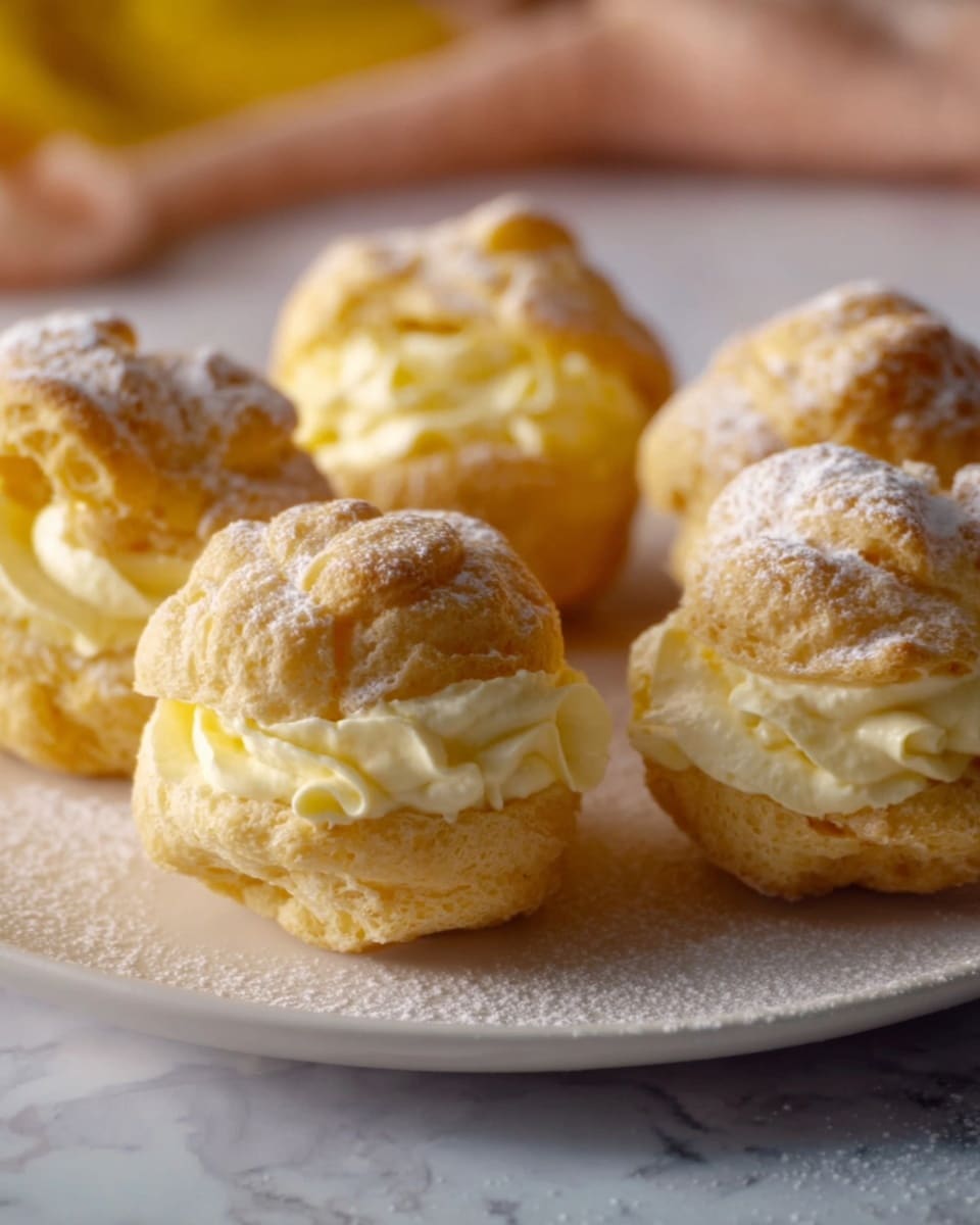 Cream Puffs with Lemon Filling – Irresistibly Fresh & Elegant