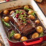 Cranberry Holiday Beef Brisket Recipe