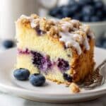 Blueberry Coffee Cake with Lemon Glaze Recipe