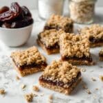 Healthy Date Squares (Vegan, Gluten-Free) Recipe