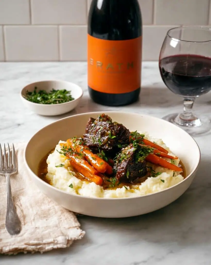 Garlic Braised Short Ribs Recipe