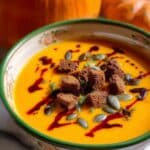 Autumn-Spiced Roasted Pumpkin Soup Recipe