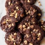 Double Chocolate Hazelnut Cookies Recipe