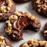 Chocolate Hazelnut Thumbprint Cookies Recipe