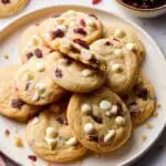 Soft-Baked White Chocolate Cranberry Cookies Recipe