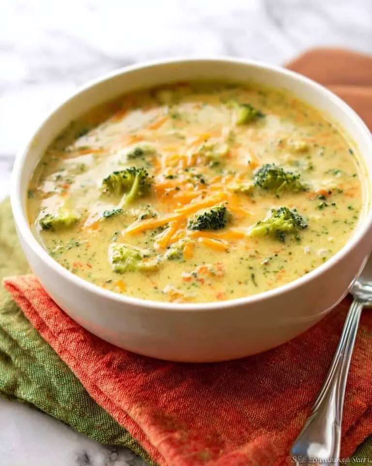 Panera’s Broccoli Cheddar Soup Recipe