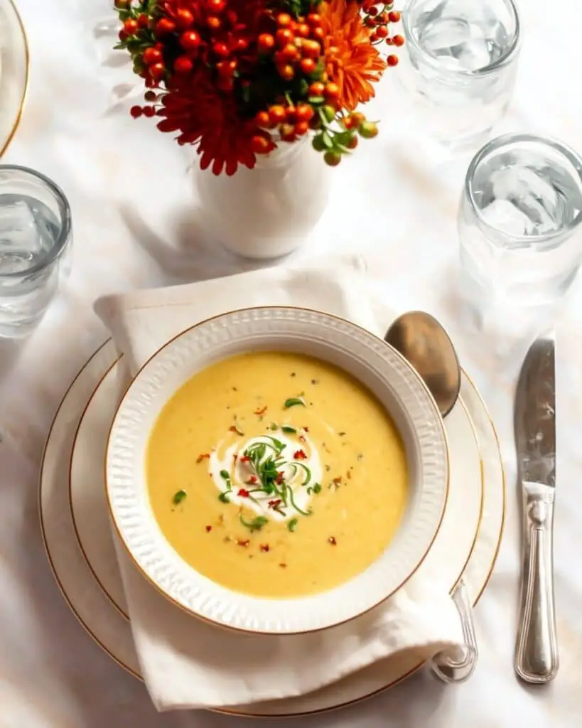 Easy Pear Potato Soup Recipe