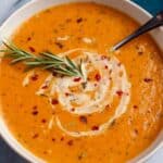 Quick Roasted Vegetable Soup: Smooth and Creamy Recipe