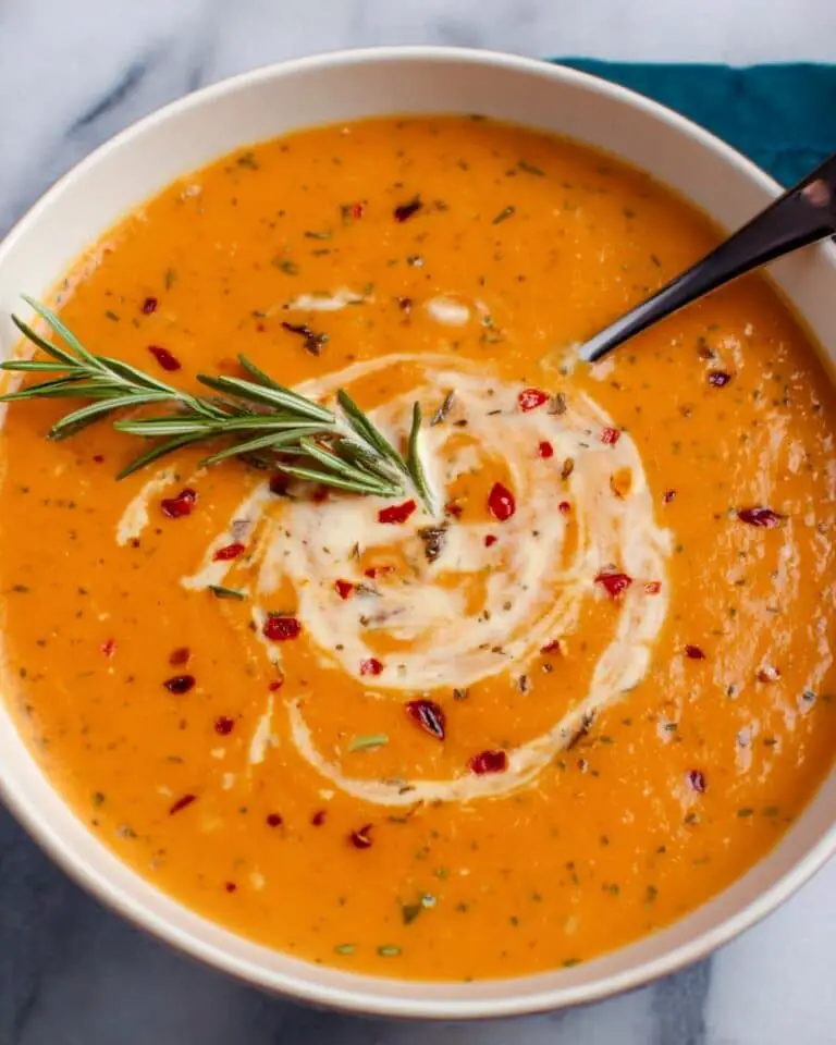 Quick Roasted Vegetable Soup: Smooth and Creamy Recipe