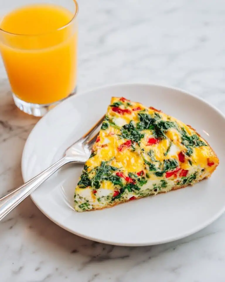 Potato, Red Pepper, and Spinach Frittata Recipe