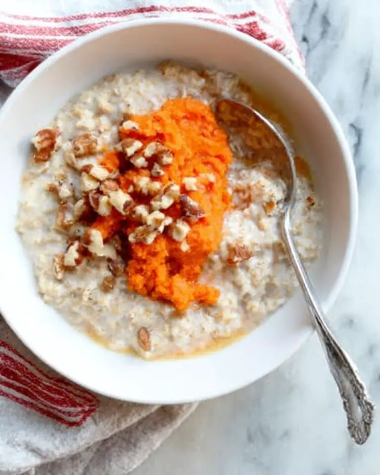 Sweet Potato Oatmeal Recipe