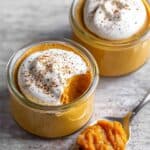 Pumpkin Pot de Crème with Maple Whipped Cream Recipe