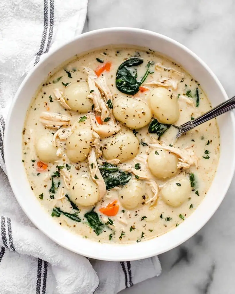 Olive Garden Chicken Gnocchi Soup Recipe