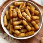 Honey Butter Glazed Korean Rice Cakes Recipe