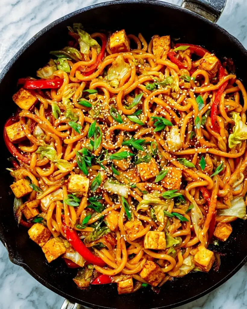 Vegan Yaki Udon (Stir-Fried Udon Noodles) Recipe