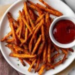 Crispy Baked Sweet Potato Fries Recipe