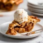 Apple Pie à la Mode (Apple Pie with Ice Cream Recipe) Recipe