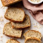 No-Knead Honey Oat Bread Recipe