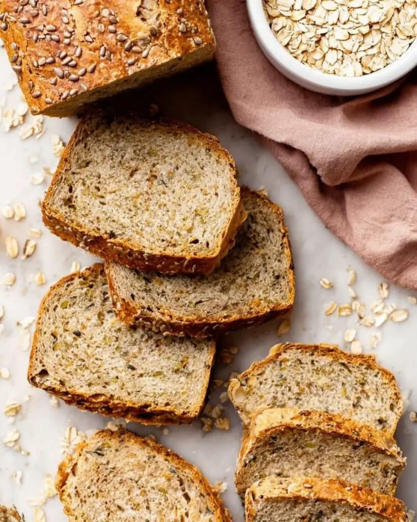 No-Knead Honey Oat Bread Recipe