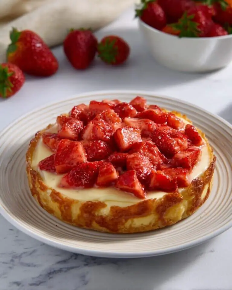 Healthy 4-Ingredient Yoghurt Cake (High Protein & Creamy) Recipe