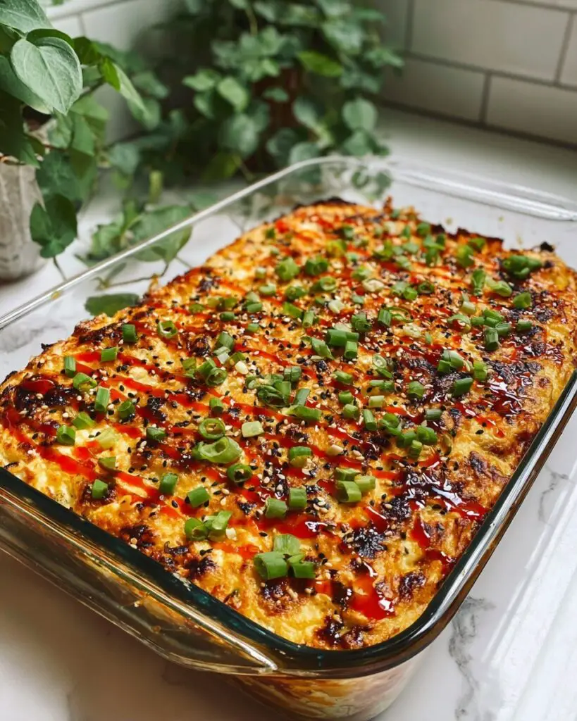 Spicy Salmon Sushi Bake Recipe