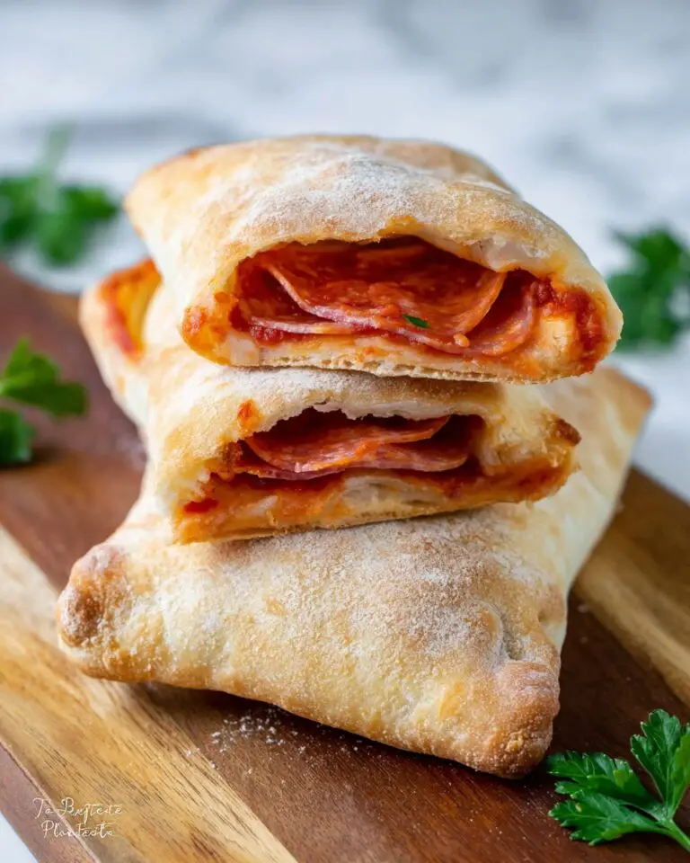 Homemade Hot Pockets with Pepperoni and Cheese Recipe