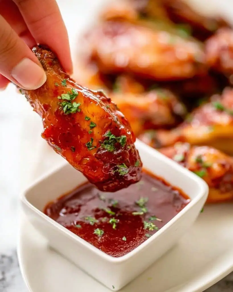 Crock Pot Chicken Wings with BBQ Sauce Recipe