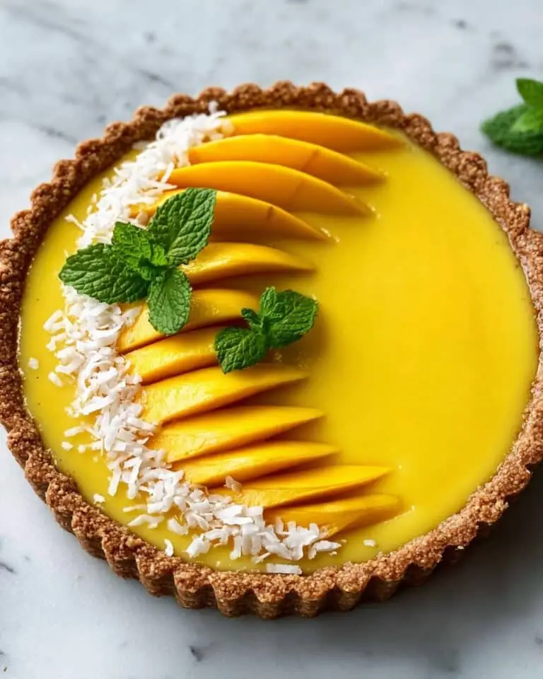 Mango Curd Tart Recipe