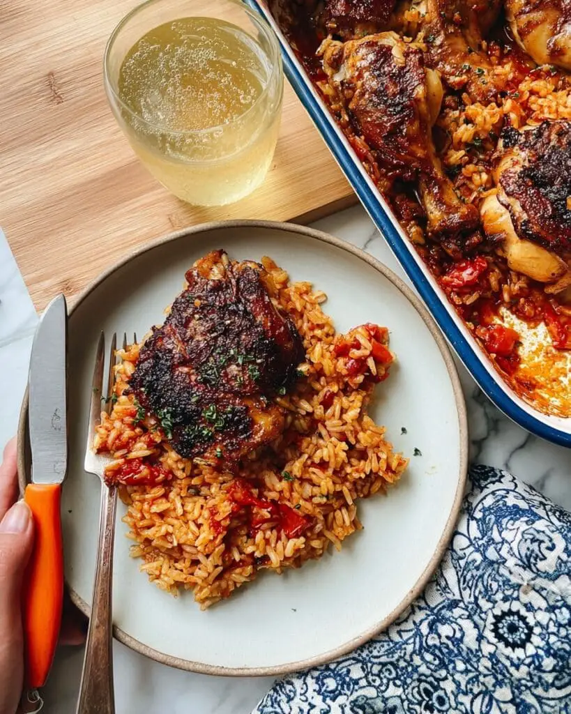 Creamy Paprika Chicken and Rice Recipe