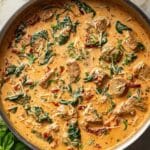 Marry Me Tofu with Sun-Dried Tomato and Spinach Cream Sauce Recipe