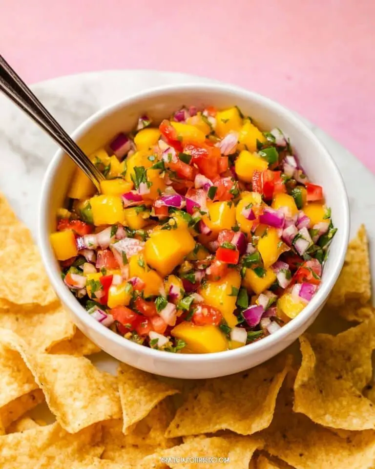 Easy Mango Salsa Recipe