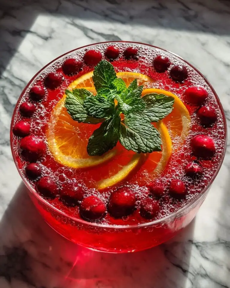 Cranberry Orange Prosecco Punch Recipe