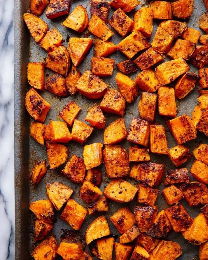Roasted Sweet Potatoes with Seasoned Variations Recipe